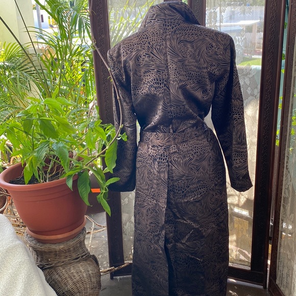 Eva Polini gold black trench coat - Picture 2 of 5